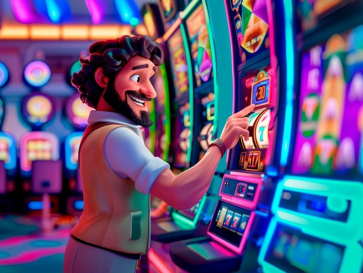 Interface blackjack JILI di desktop setor 123 dengan tabel permainan dan tombol kontrol pemain